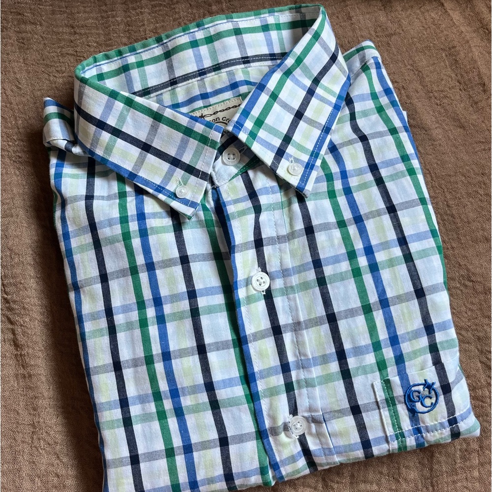 Men’s plaid button down